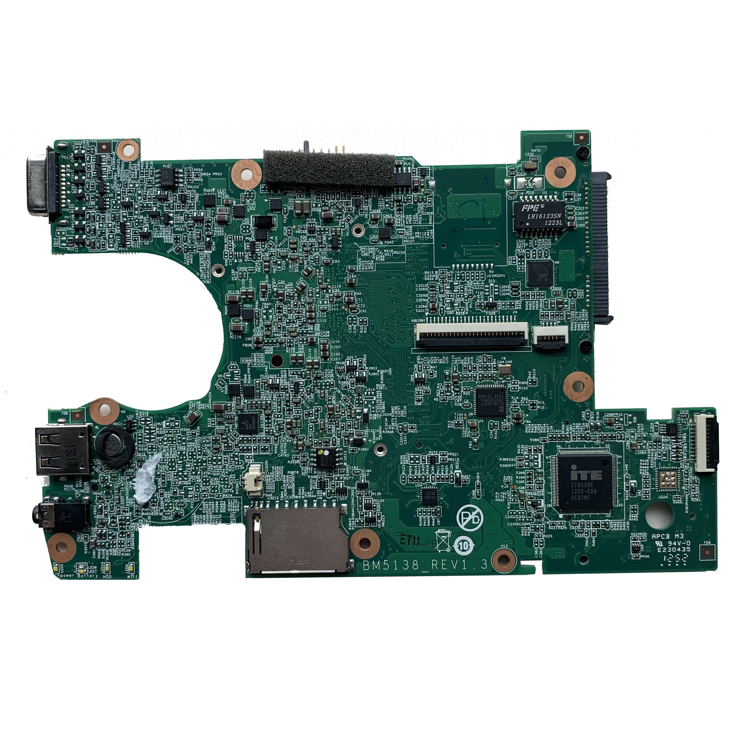 Для Lenovo S110 BM5138 материнская плата для ноутбука 90000750 REV: 1 3 DDR3 Материнская 100% протестированная полностью