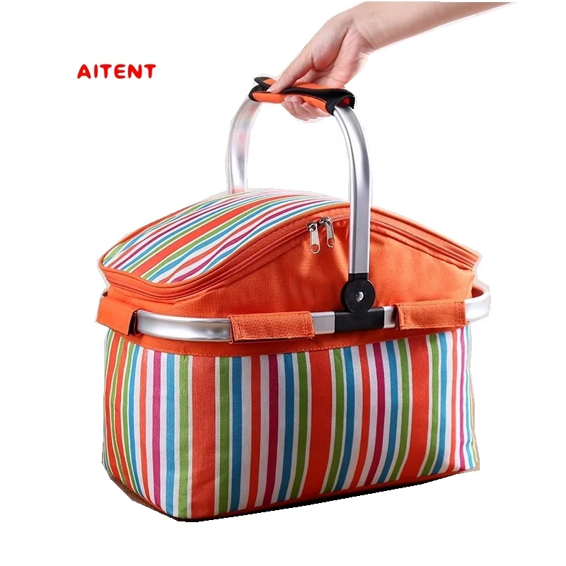 Large Capacity Portable Picnic Lunch Cooler Bag Insulated
