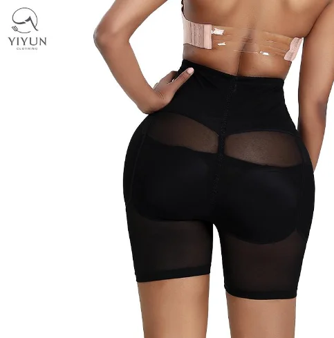 YIYUN New Fashion Fajas Colombianas Post Surgery Shapewear Large Sponge Control Traceless Shaping Hip Padded Enhancer Body Pants