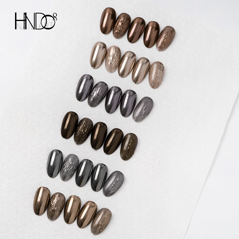 High Quality mica powder chameleon glitter chrome nail powder Magic Mirror Effect For Nail Art Decoration