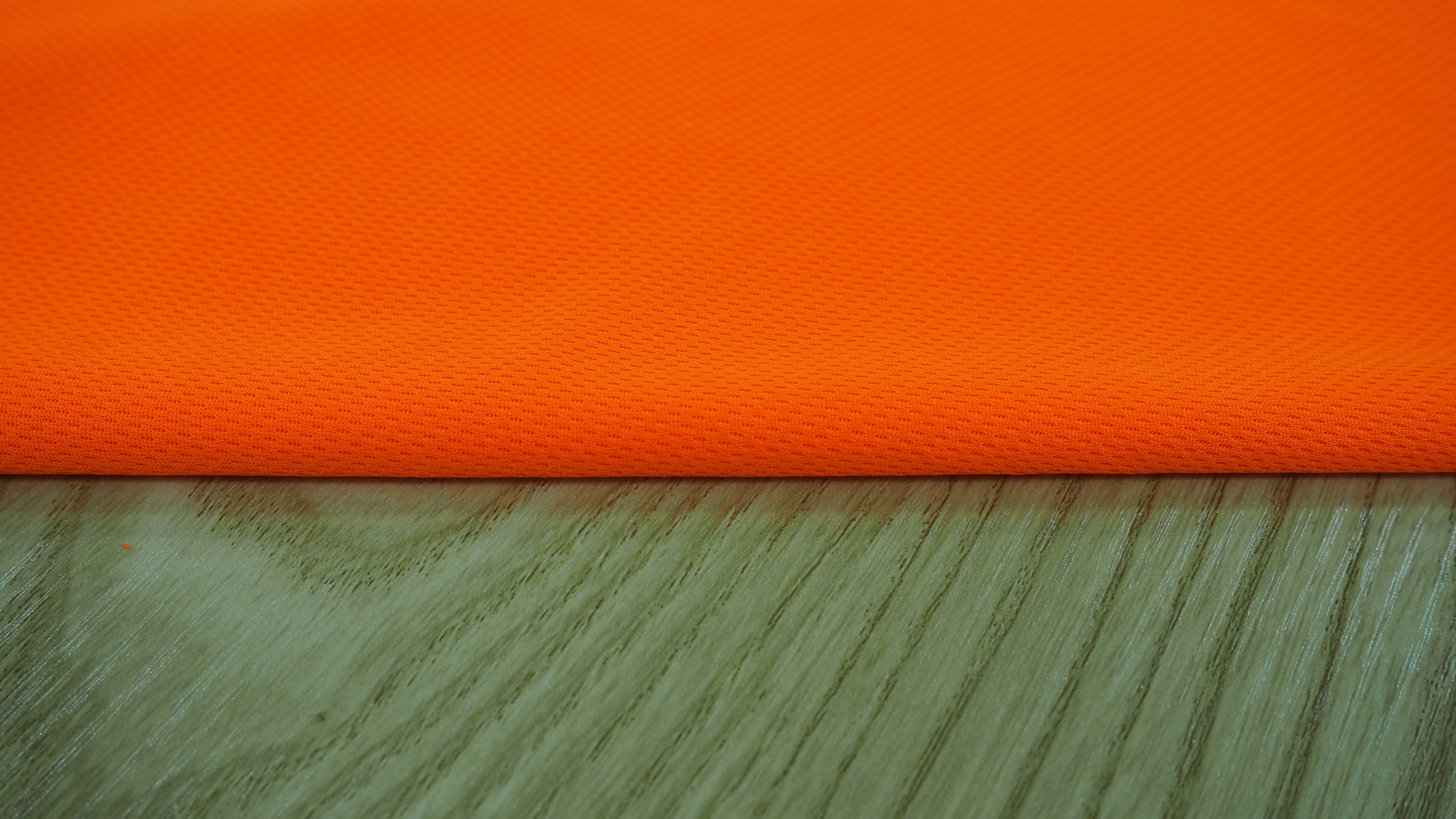 Moisture Wicking bird eye 50%coolmax 50% poly jersey knit  fabric feel comfortable cooldry