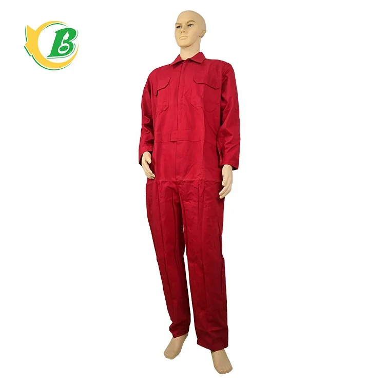 Thickened cotton one-piece overall sandblasting protective clothing factory direct sales