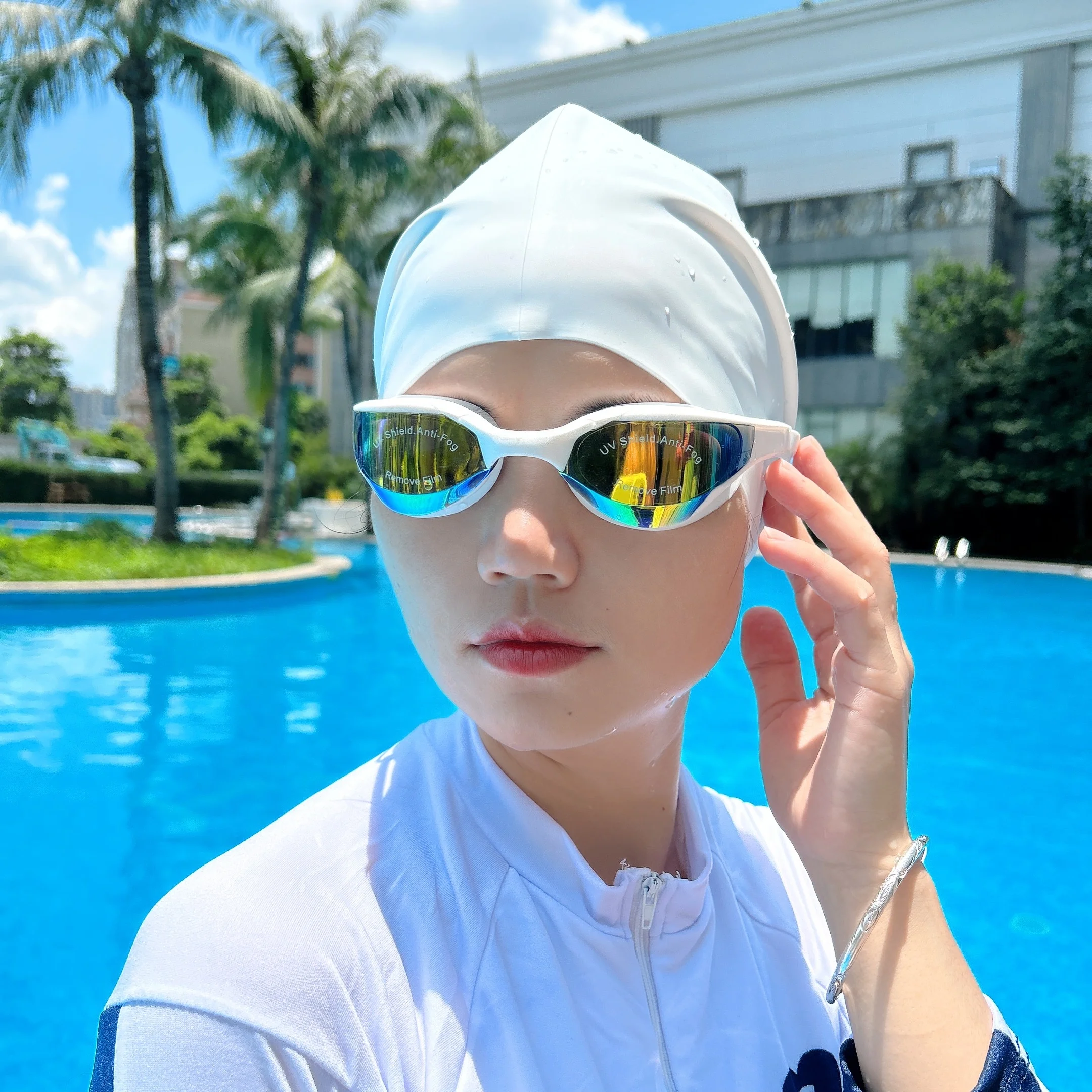 Summer Water Sport Beach Pool Professional Funny Games Swimming Goggles for Adults Teenagers