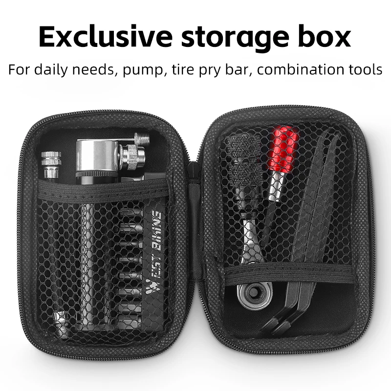 WEST BIKING Bicycle Cycling Equipment Combined Portable Kit Multifunction Mtb Bike Scooter Repair Tools Toolkit Set