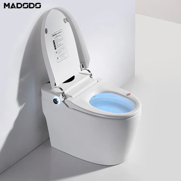 Bathroom Bidet Luxury Smart Toilet Intelligent Electronic Smart Wc Toilet Commercial Hygienic Automatic Toilet