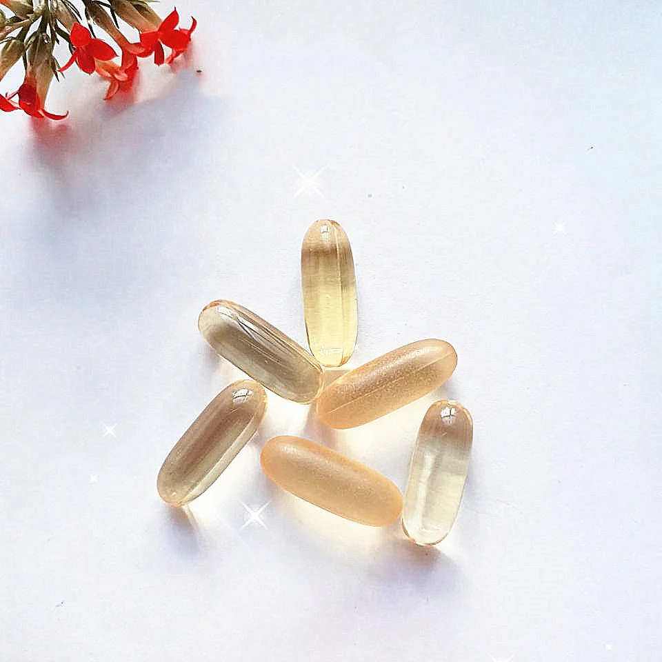 Vegan Halal 500mg Fish Oil Omega 3 Capsules in Herbal Supplement Private Label