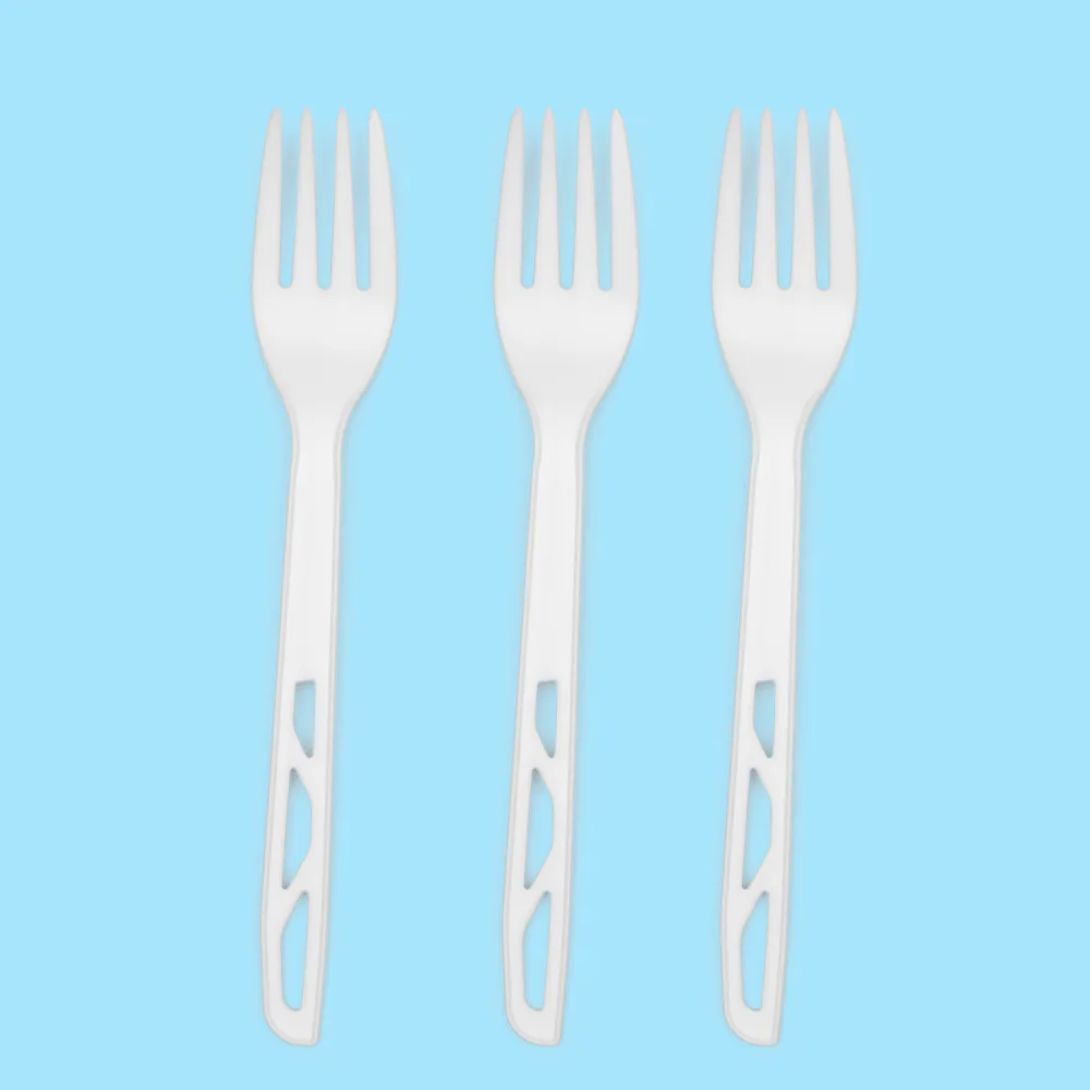 BPA Free Food Contact Grade CPLA Disposable Cutlery Compostable Biodegradable Corn Starch Utensil