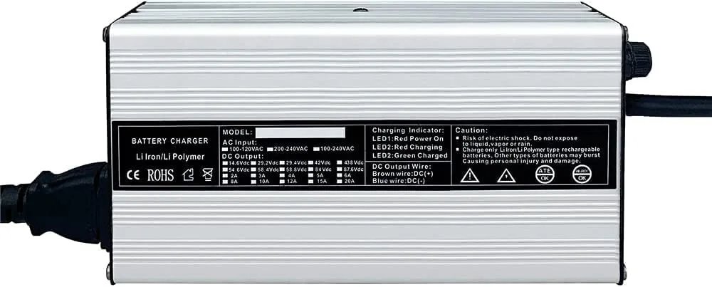 14.6V 10A Lifepo4 Battery Charger for 12V Lifepo4 Battery pack 4S 12.8V 14.6V lifepo4 lipo battery charger