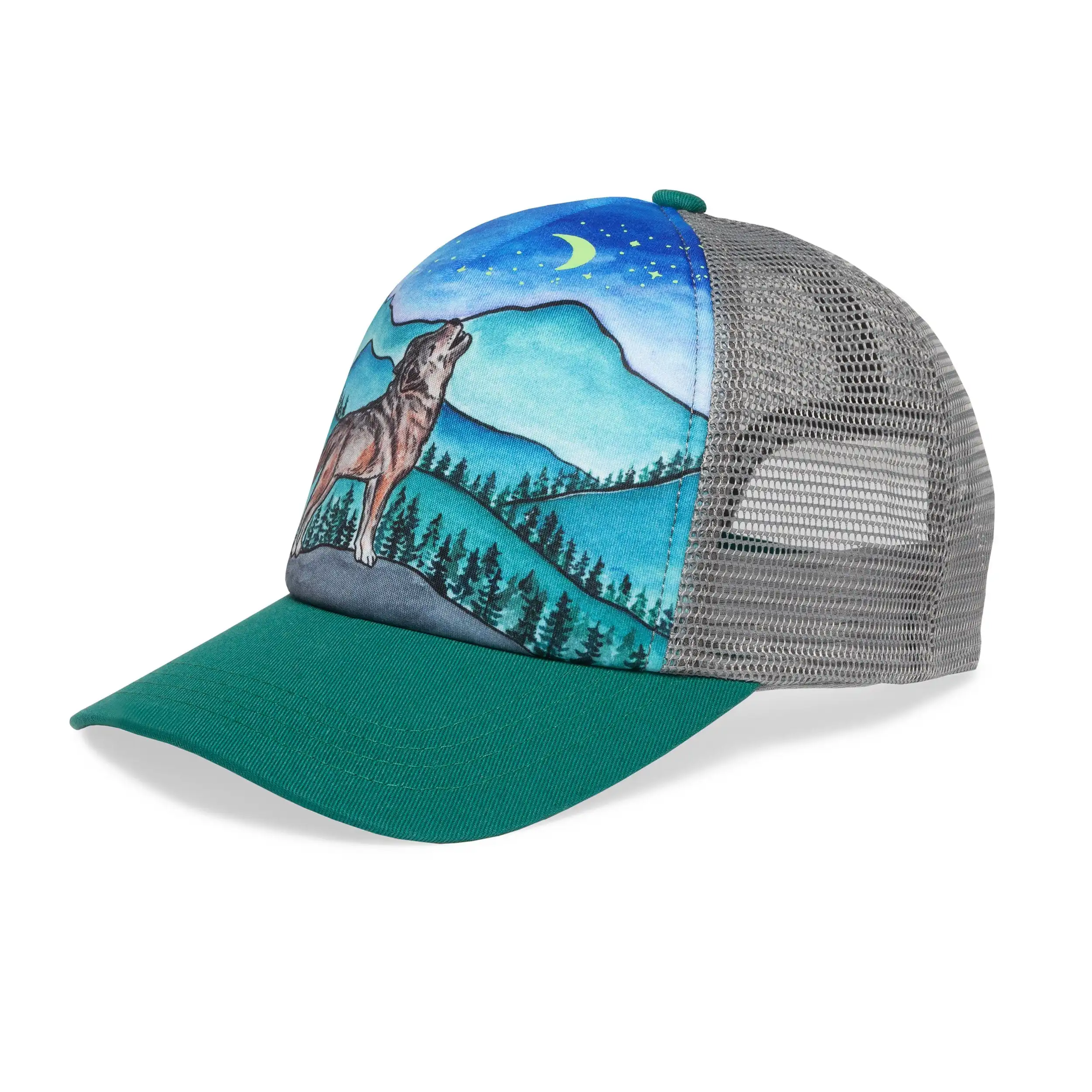 Customize high quality cute baby kids 5 panel foam trucker caps truck hats sublimation printing