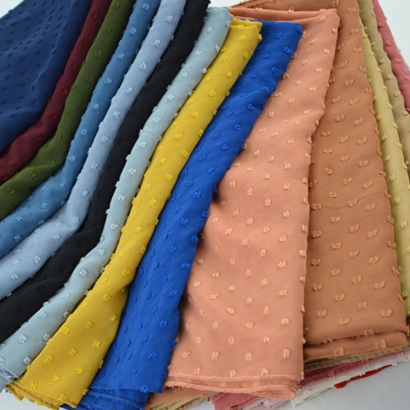 Flocking shears flower custom logo scarf solid hijab chiffon