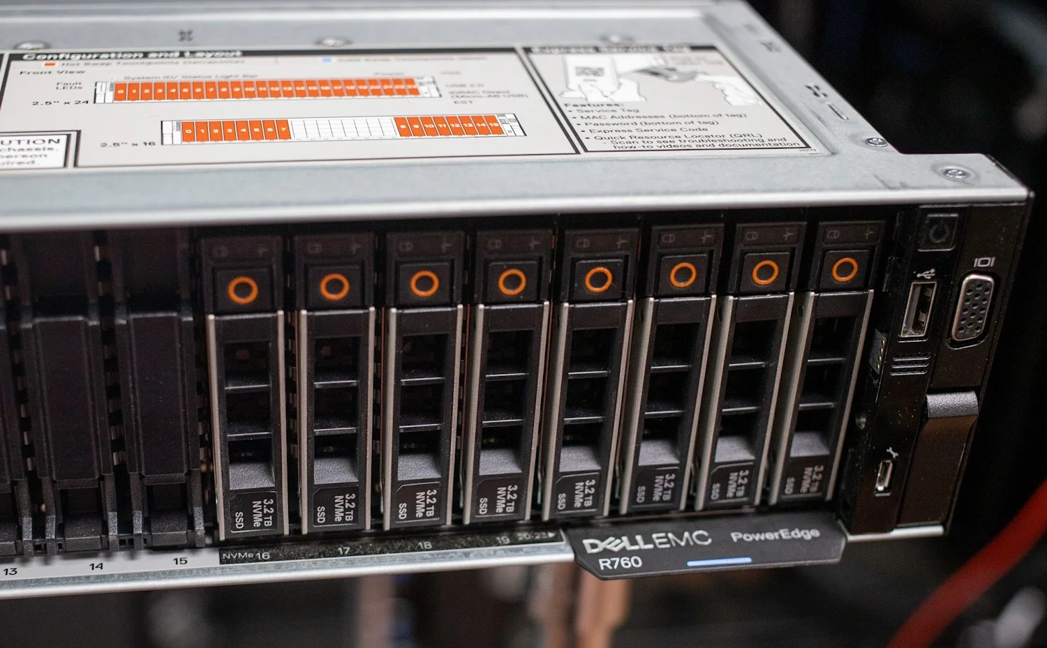 Original dells PowerEdge R760 2U Rack Server network server r760  in Stock