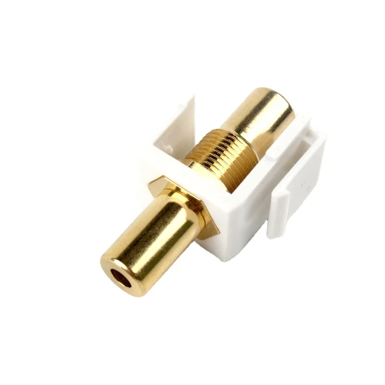3.5 Keystone Jack-3.5mm stereo Female To Female