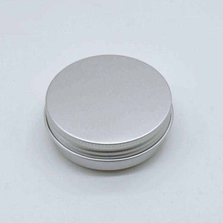 Factory Price 30g/1OZ Round Aluminum Tin Cans Round Metal Cosmetic Container Aluminum Container For Balm Lip