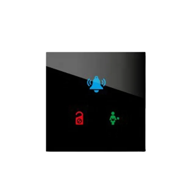 Factory Custom High Quality Smart Home Touch Glass Panel  Light Wall Switch Glass Panel Tempered Glass Panel