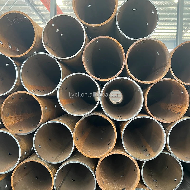 High Quality API 5L Oil Gas Spiral Welded Carbon Steel Pipe Large Diameter round Section 6m Length Q235 Ss400 ASTM A36 LSAW SSAW