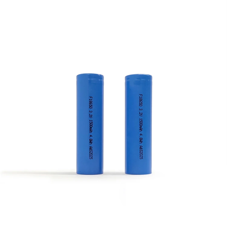 Manufacturer wholesale customized lithium ion 18650 cylindrical cell 3.2V 1500mAh rechargeable battery