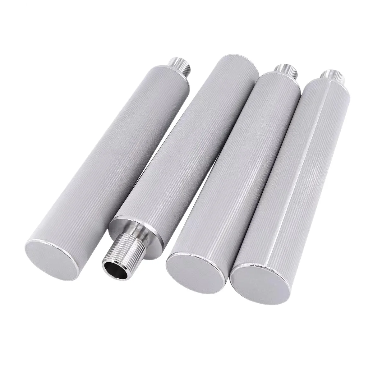 Customized 1-200um stainless steel sintered mesh filter element filter element for silver powder dryer
