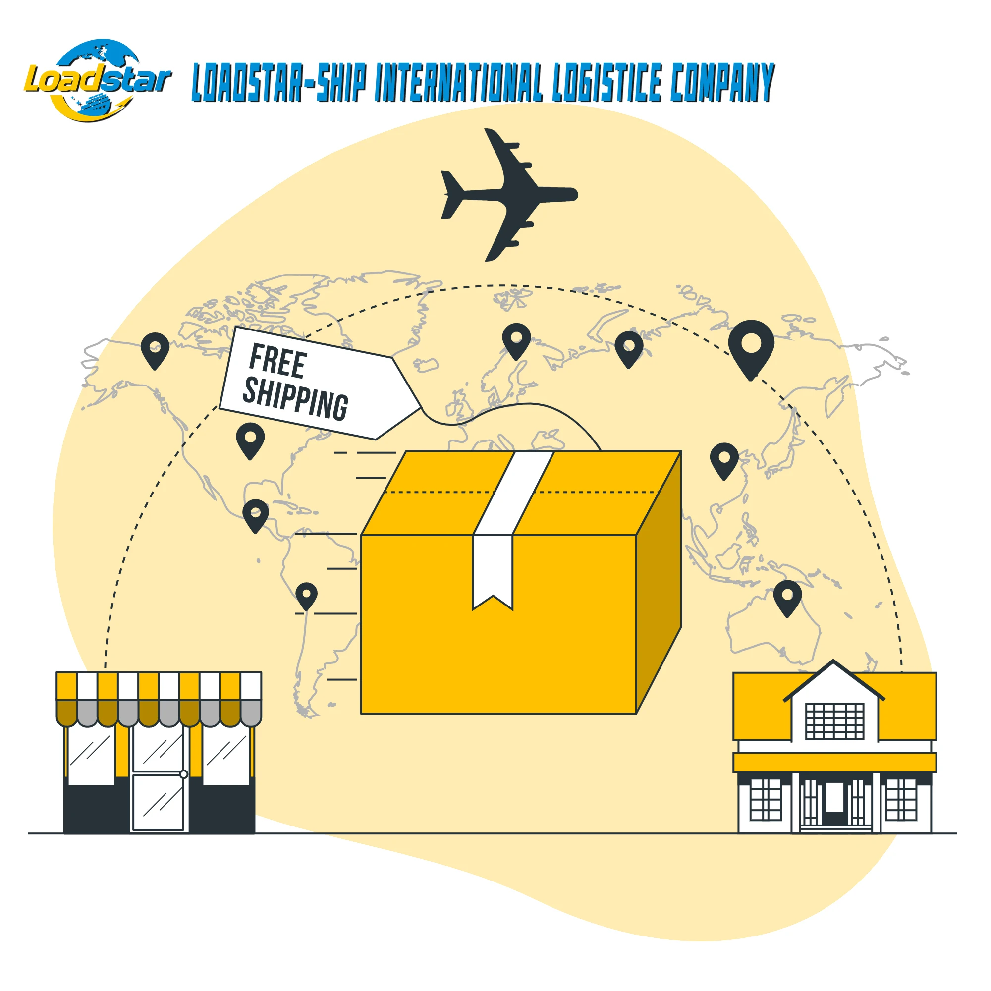 Экспедитор для США/Великобритании/Италии/Франции/Нидерландов/Германии FBA Amazon авиаперевозкой из Китая DDP от двери до двери