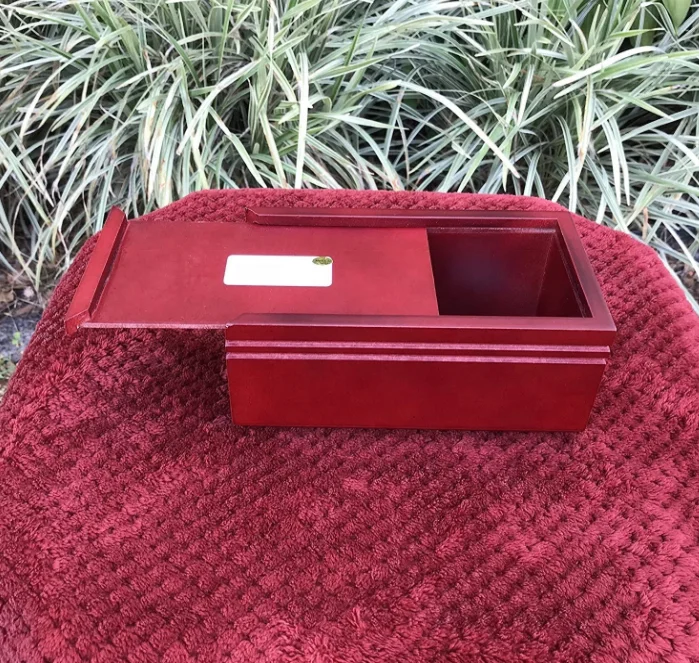 
Cremation Urn Decorative Urns Wooden Casket, Moisture-Proof, 