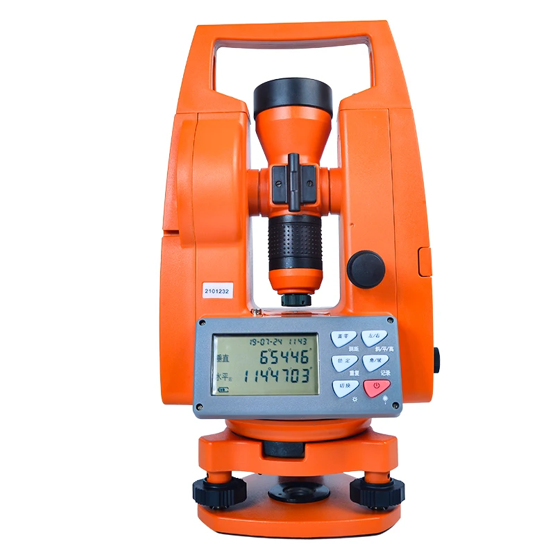 LCD Display Gyro Theodolite N02-C Electronic Theodolite Waterproof High Accuracy Laser Theodolite