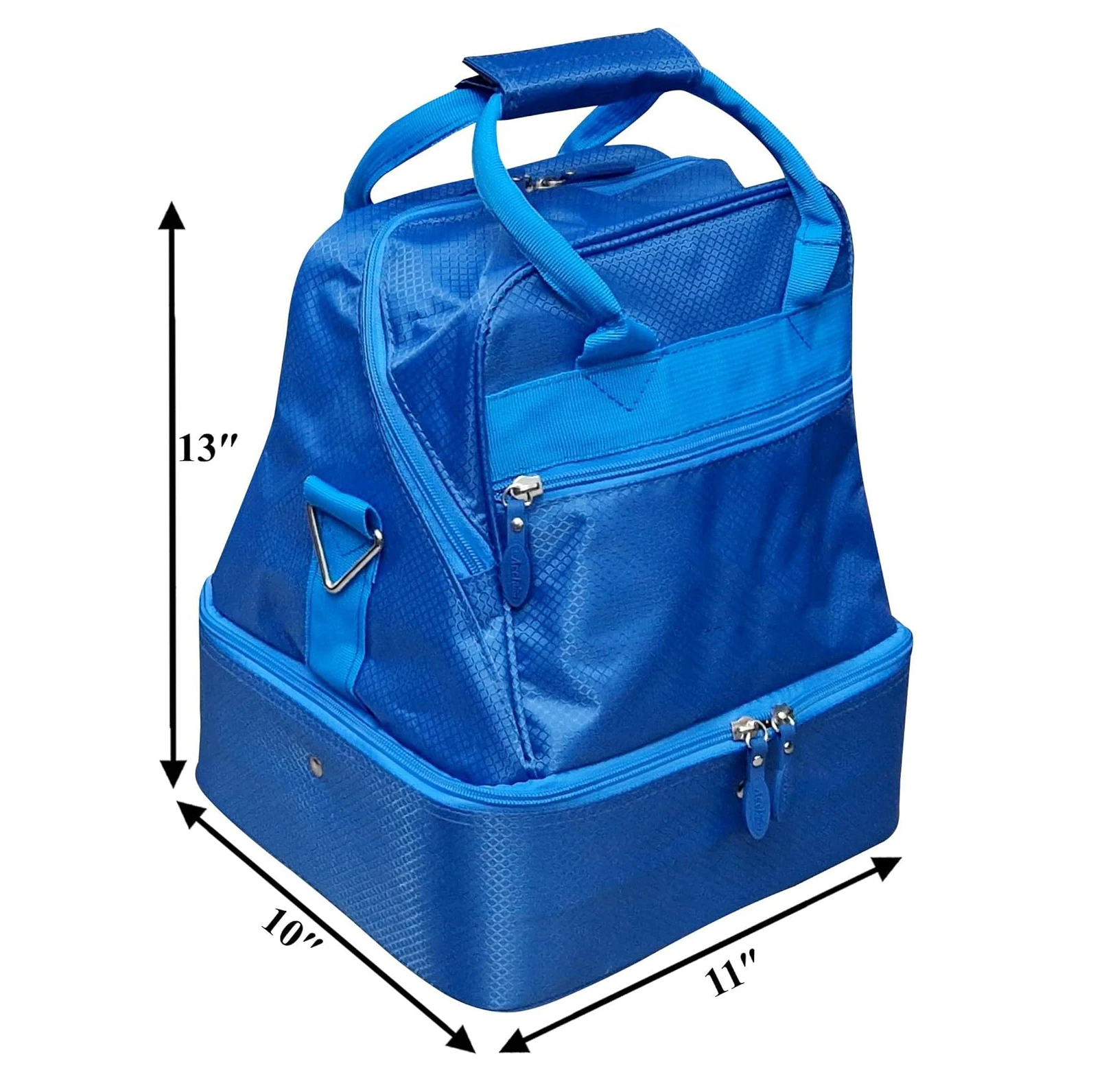 Casual Sport  Bag Gym Pack Indoor Lawn Ball Carry Bag Waterproof Ripstop Nylon Hard Bottom Bowling Ball Bag for Size 2 Bowls