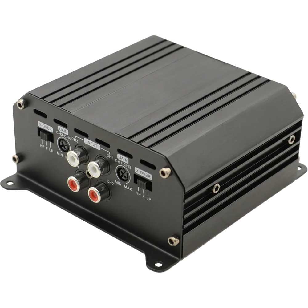 Factory Wholesale Mini Size Car Sound Amplifier 4 Channel Auto Electronics Car Amplifier 100W*4CH