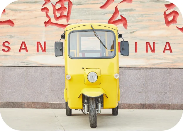 Electric Motorized Tricycles For Adults Three Wheel Bicycle With Open Body Mini Tuk Tuk