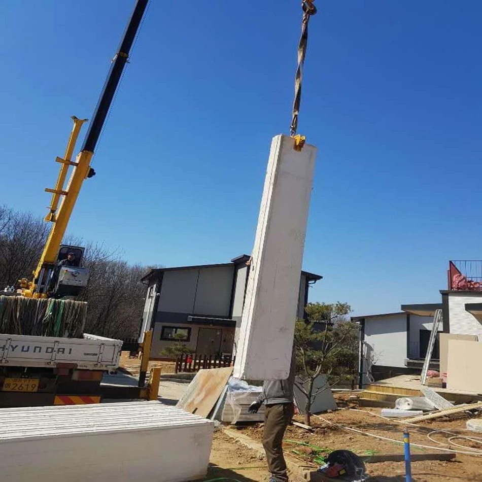 
FREE SMAPLE Lightweight Fireproof heat insulation Mgo hollow core wall Panel Waterproof smooth Surface 