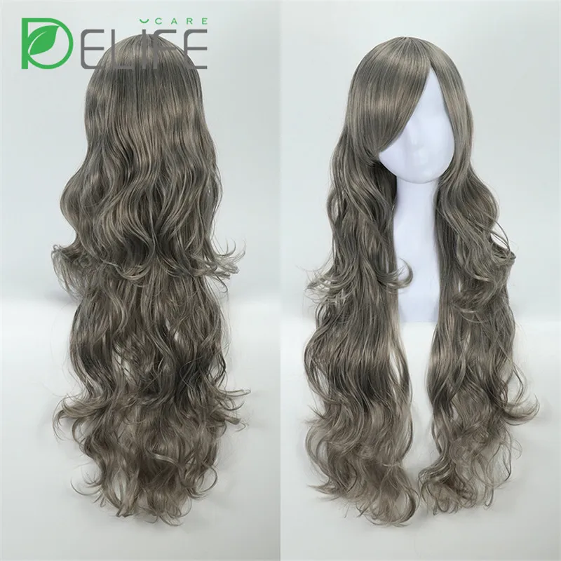 Aisi Hair дешевые длинные прямые фронтальные кружевные коричневые смешанные блонд Омбре парики для черных женщин волоконные синтетические волосы