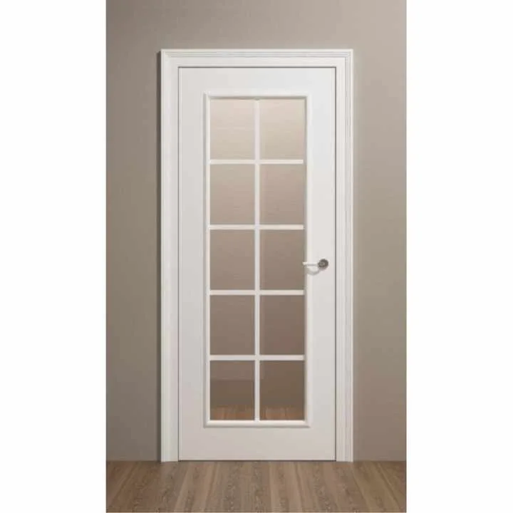 Wooden Entrance insert Glass Door Interior Wood High Quality Bedroom Internal Room Design Modern