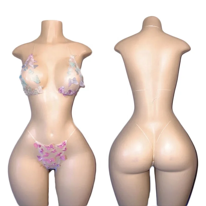 ELITES Ensembles de bikini 3D papillon sans couture Ultimate Dancewear exotiques