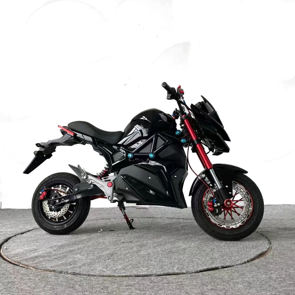 Wholesale 80km/h E Motorcycle 3000W 72V Racing Sport Electric Dirt Bike Off-Road Motorcycles For Adults