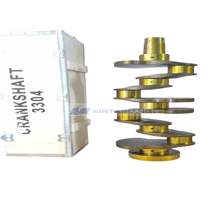 CAT 3304 Forged Steel Crankshaft 4N7694 Construction Machinery Part Engine Component