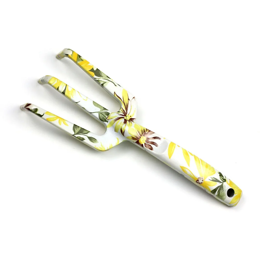 4pcs thermal transfer printing Aluminum alloy steel garden tools set