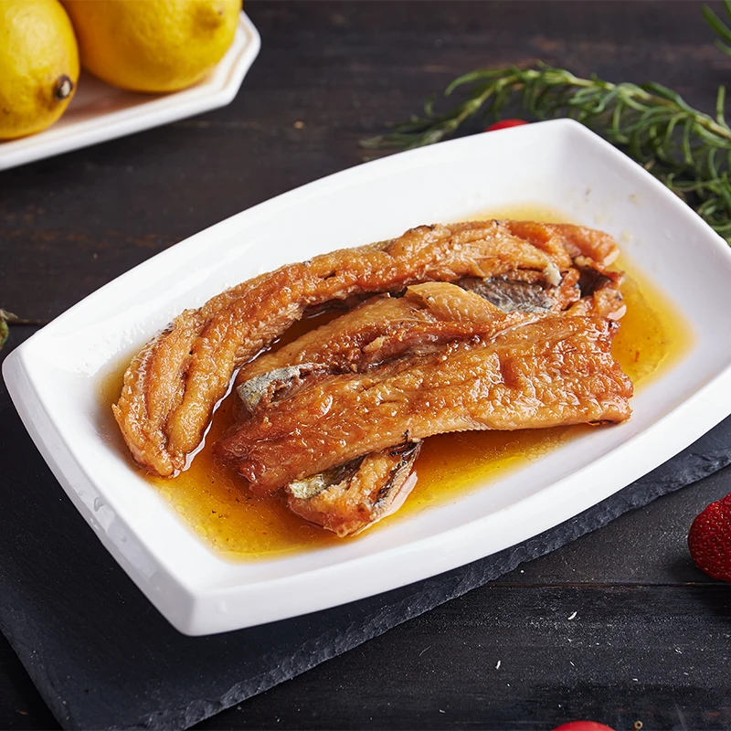 
Canned Seafood Supplier Wholesale High Quality 168g Roasted Eel 