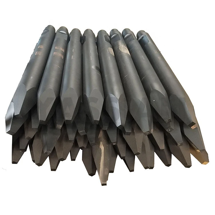 35mm 45mm 53mm 68mm 100mm 140mm hydraulic breaker moil point chisel