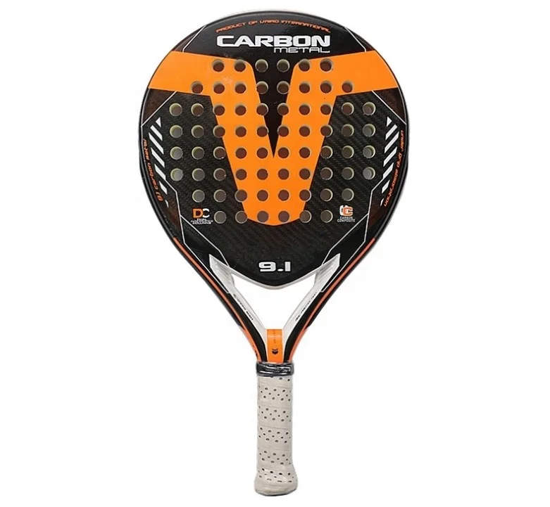 2021 High Quality OEM Custom Padel Tennis Racket Popular Full Carbon Padel Racket