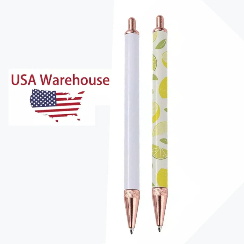 USA warehouse Custom Printable Sublimation Ballpoint Pen Sublimation pen