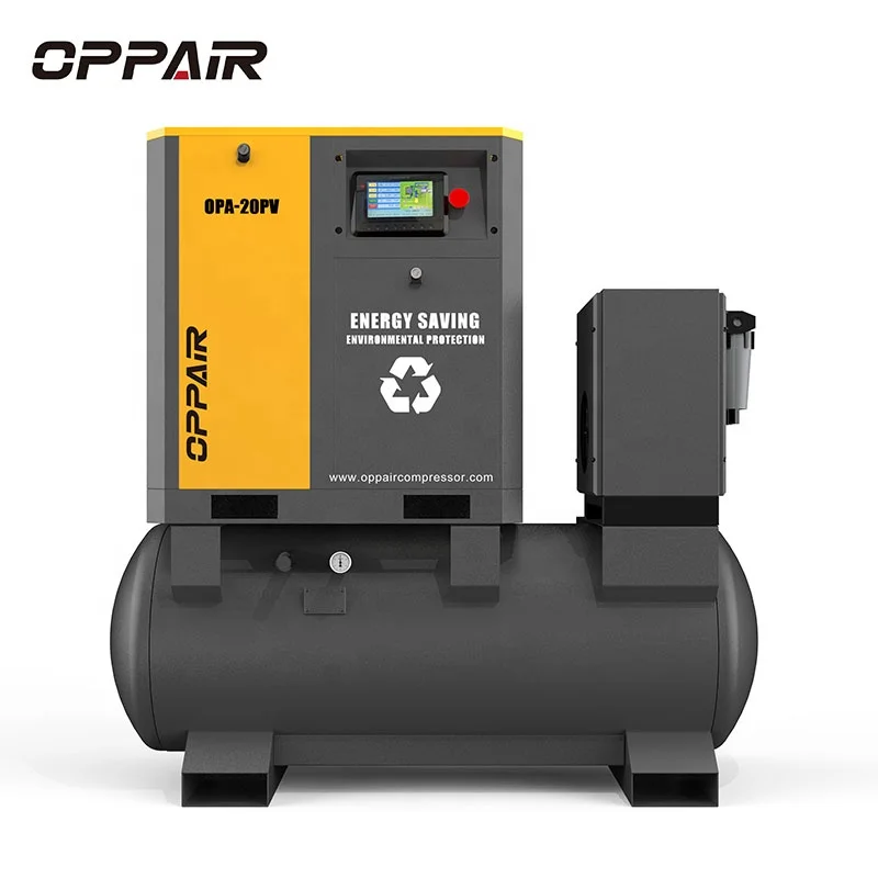 15HP 11KW Bass Oil Free Screw Air Compressor For Laser Cutting Engraving Industrial Compressor For Sale