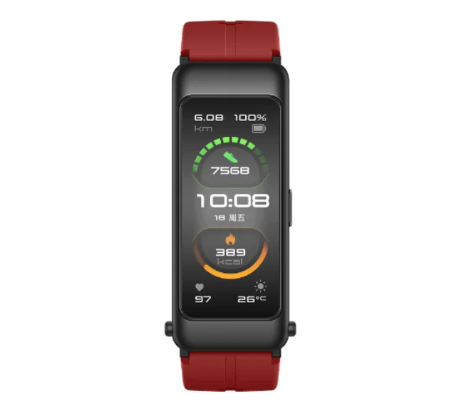 Оригинальные Huawei Smartband B6 съемные наушники Спортивный Браслет