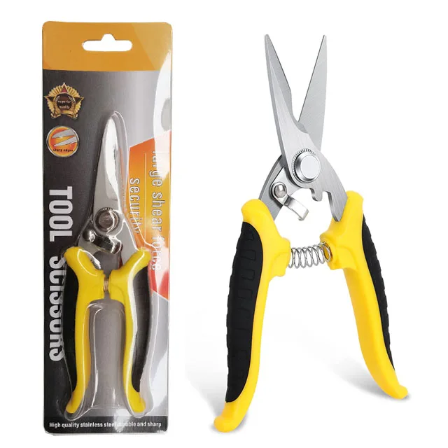 7-inch Multipurpose Heavy Duty Industrial Scissors Electrician Scissors garden scissor