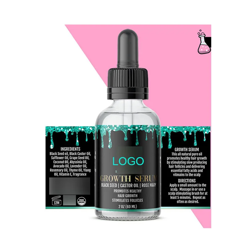 Cheap sale organic nourishing hair care products hair serum 30 ml 60 ml growth oil for hair