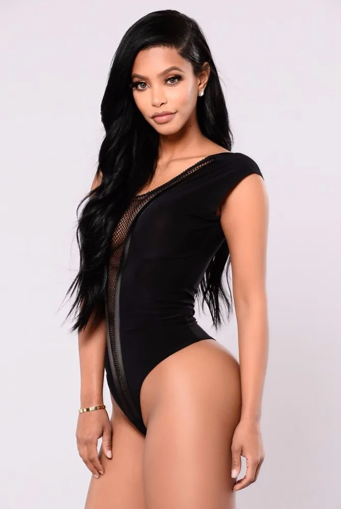 
Wholesale tights transparent sexy ladies bodysuit women leotard 