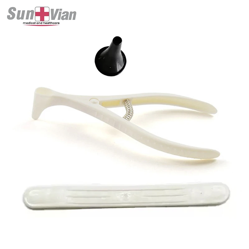 Medical Disposable Sterile ENT Examination Kit Ear Nose and Throat Examination Kit Ear Funnel Nose Speculum Tongue Depressor