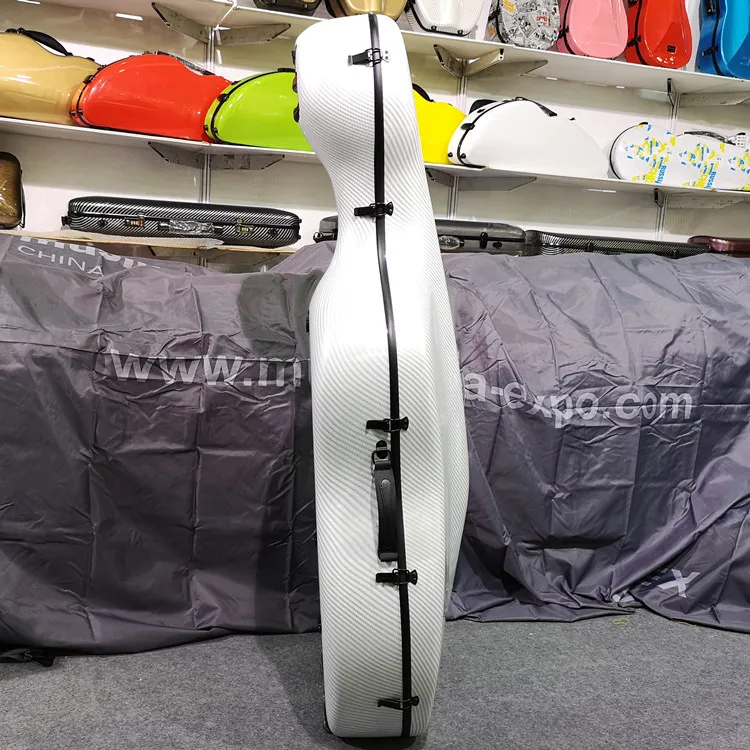 
Lightweight cello case 4/4 carbon fiber hard case cello good pressure resistance and security case CC-01 