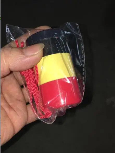 WM 2022 Бельгия Спорт Футбол фанат Рог бельгийский агрессивный рог футбол