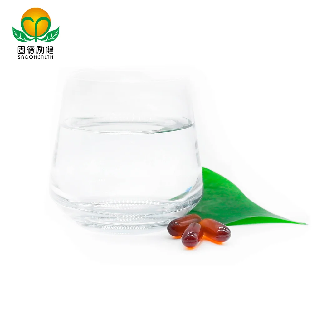 Food Supplement Lecithin Softgel Capsule