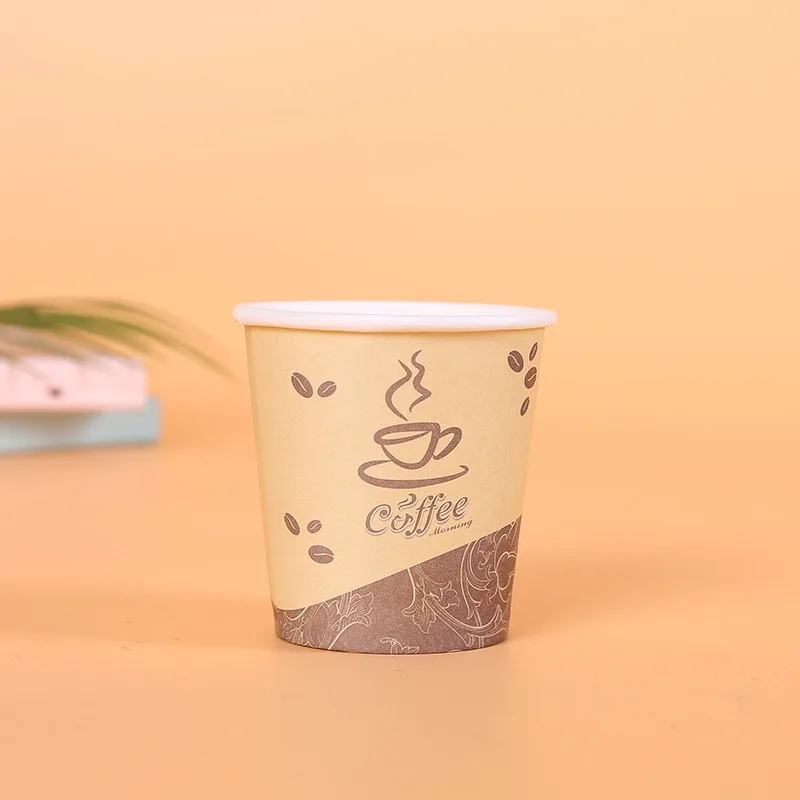 Customized disposable small cartoon ice cream paper cup bowl with lid
