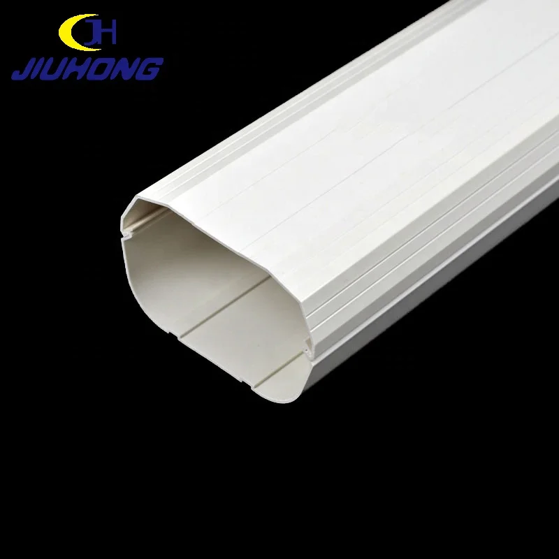 
Wholesale Size 130*80 Decorative Protective Air Conditioner Pvc Trunking 