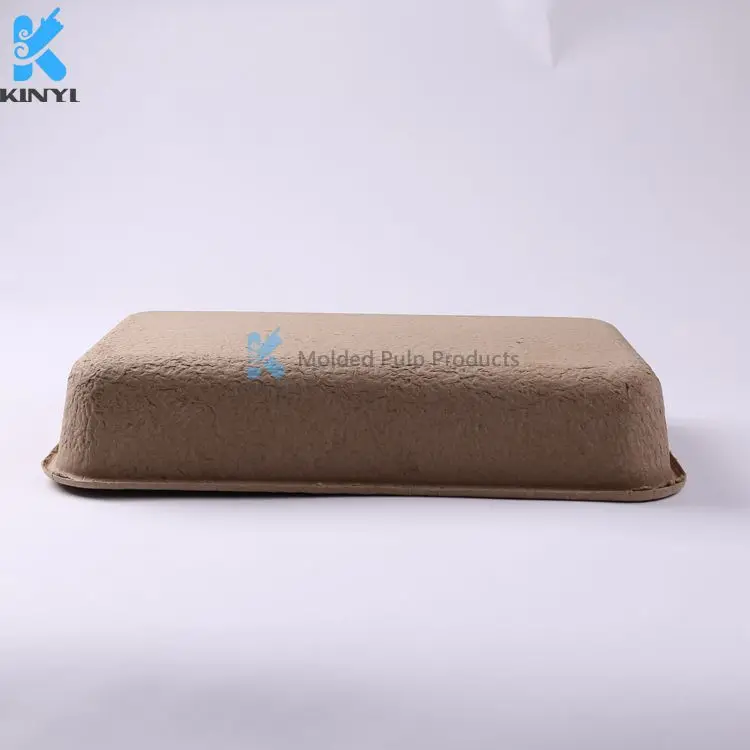 H15-Paper Pulp Molded Disposable Cat Litter Tray